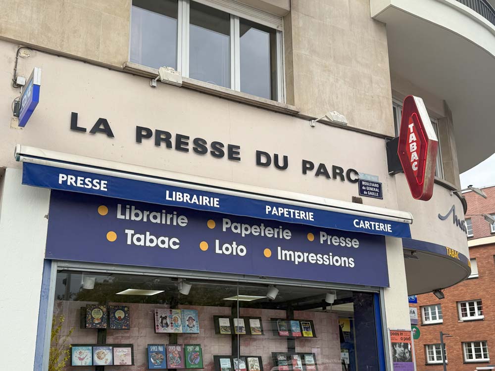 Presse du Parc Roubaix